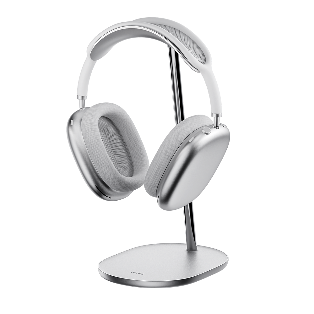 Aluminum Headphone Stand Holder - Premium Desk Organizer for AirPods Max and Gaming Headsets