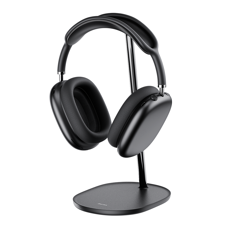 Aluminum Headphone Stand Holder - Premium Desk Organizer for AirPods Max and Gaming Headsets