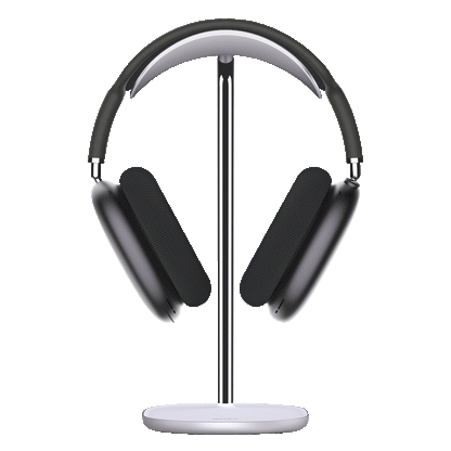 Aluminum Headphone Stand Holder - Premium Desk Organizer for AirPods Max and Gaming Headsets