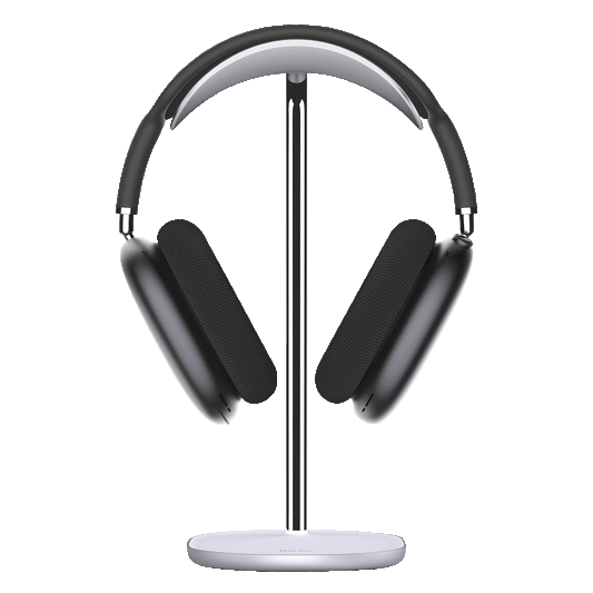 Aluminum Headphone Stand Holder - Premium Desk Organizer for AirPods Max and Gaming Headsets
