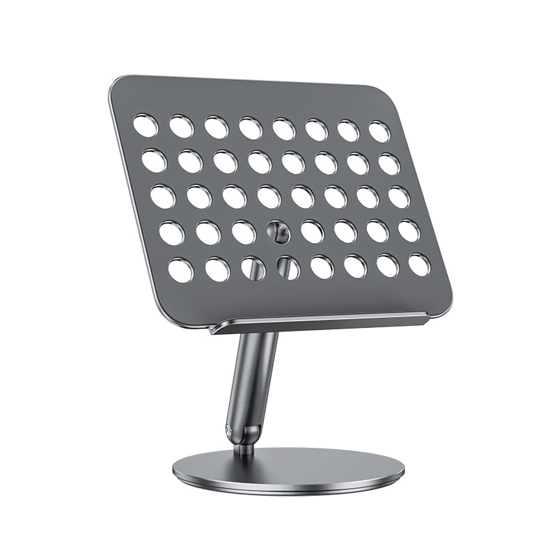 Adjustable Portable Tablet Stand - Aluminum Desk Holder for iPad and Tablets