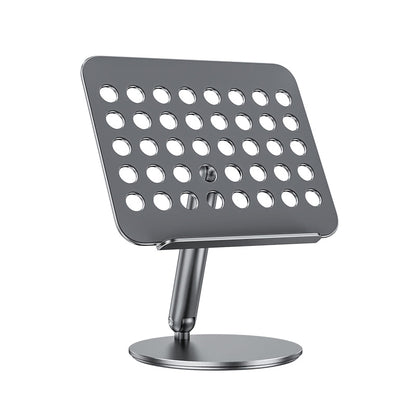 Adjustable Portable Tablet Stand - Aluminum Desk Holder for iPad and Tablets