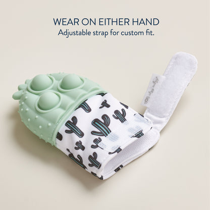 Itzy Mitt Pop™ Strategy for Teething and Sensory Stimulation