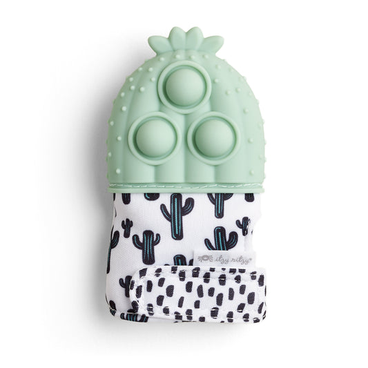 Itzy Mitt Pop™ Strategy for Teething and Sensory Stimulation
