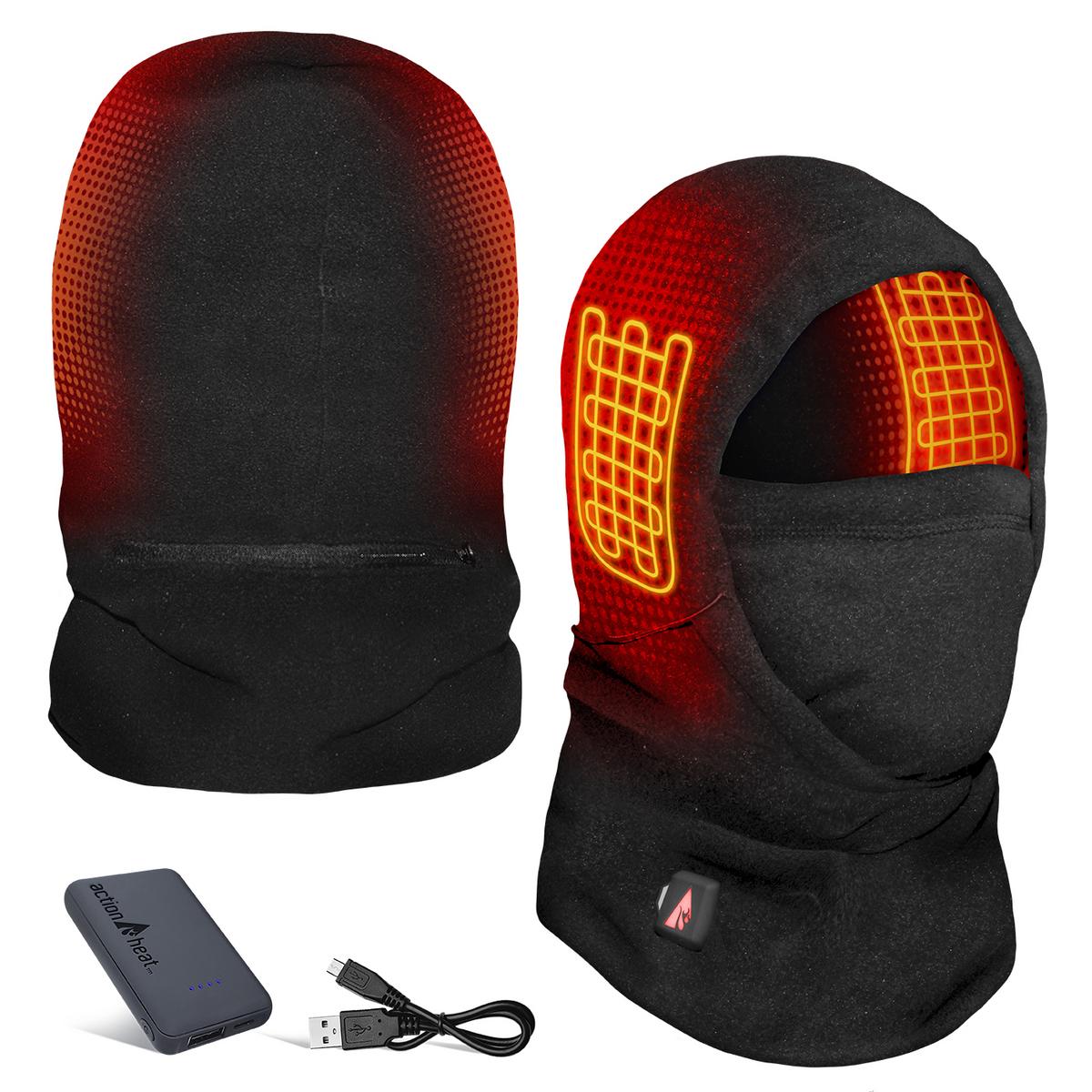 ActionHeat 5V Battery Heated Fleece Balaclava - Back