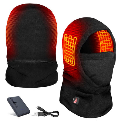 ActionHeat 5V Battery Heated Fleece Balaclava - Back