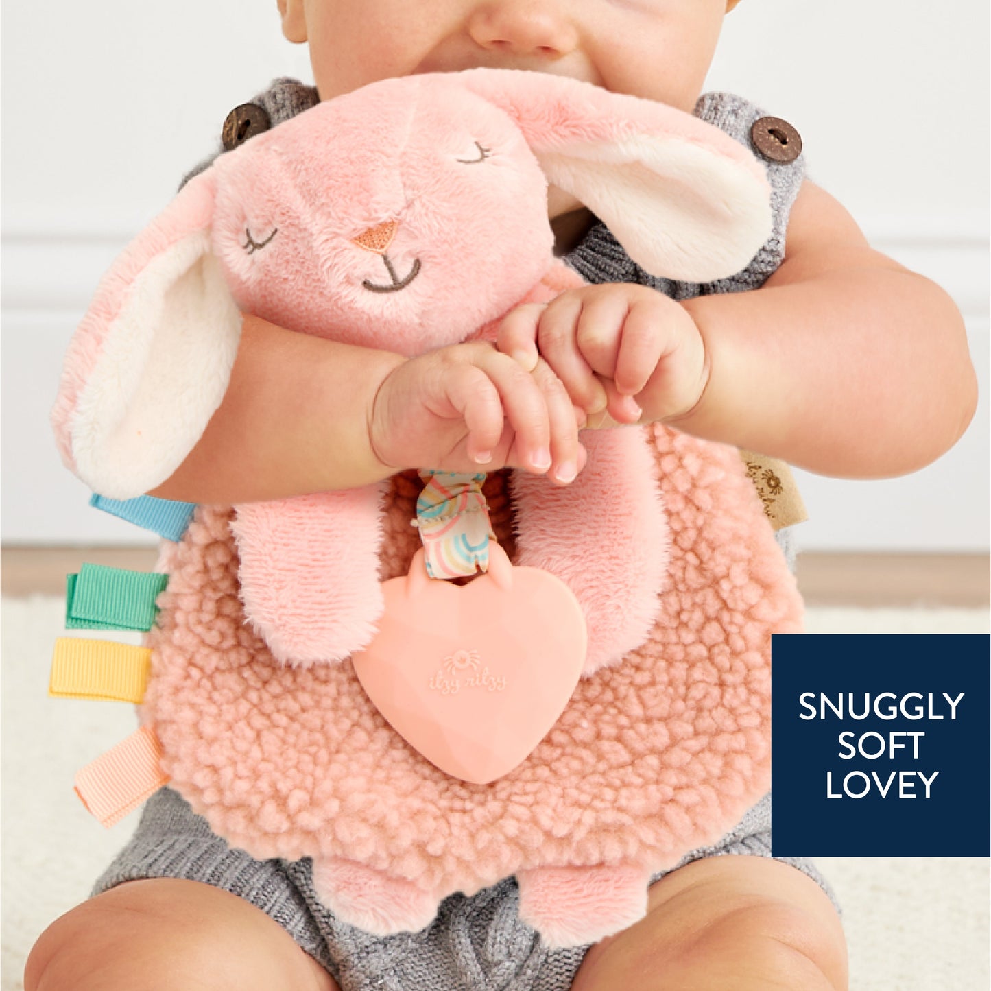 Lovey Pal™ Bunny Cuddle Pillow for Warm Comfort