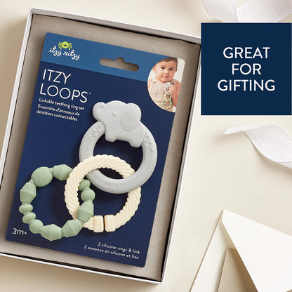 Itzy Loops™ Sensory Teether for Babies and Toddlers