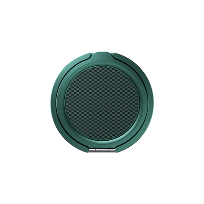 Magnetic Metal Phone Ring Grip and Stand - Adjustable Finger Holder for Secure Grip