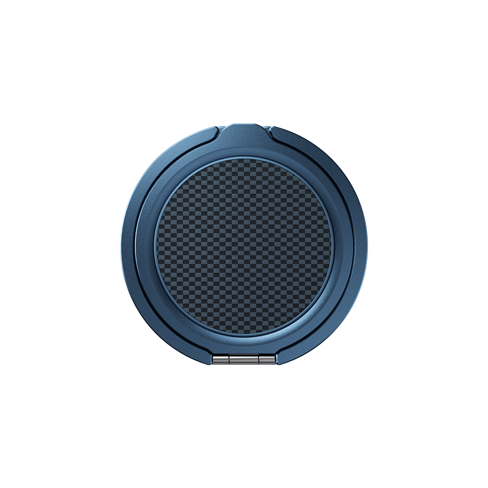 Magnetic Metal Phone Ring Grip and Stand - Adjustable Finger Holder for Secure Grip