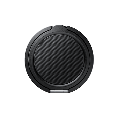 Magnetic Metal Phone Ring Grip and Stand - Adjustable Finger Holder for Secure Grip