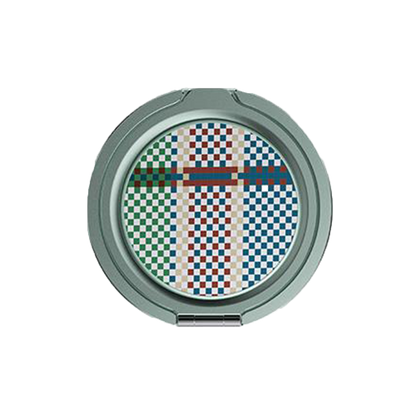 Magnetic Metal Phone Ring Grip and Stand - Adjustable Finger Holder for Secure Grip