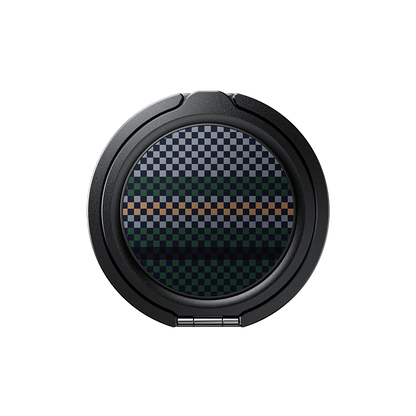 Magnetic Metal Phone Ring Grip and Stand - Adjustable Finger Holder for Secure Grip