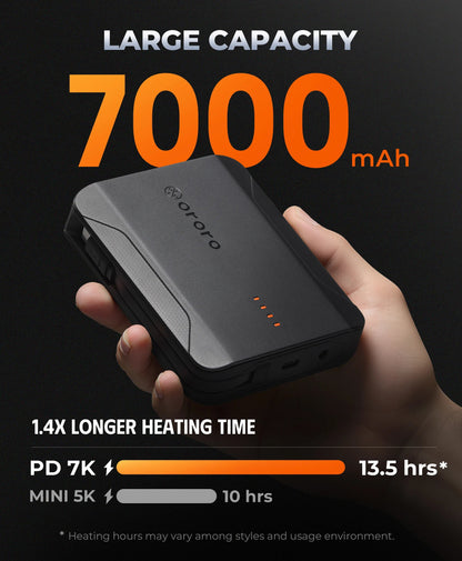 PD 7K Rechargeable Battery (USB-C, 30W Power Delivery)