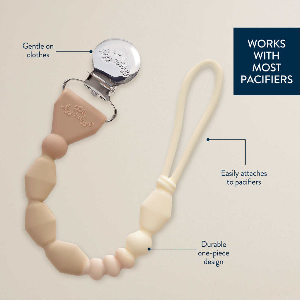 Sweetie Strap™ - Magnetic Clip for Beaded Pacifier
