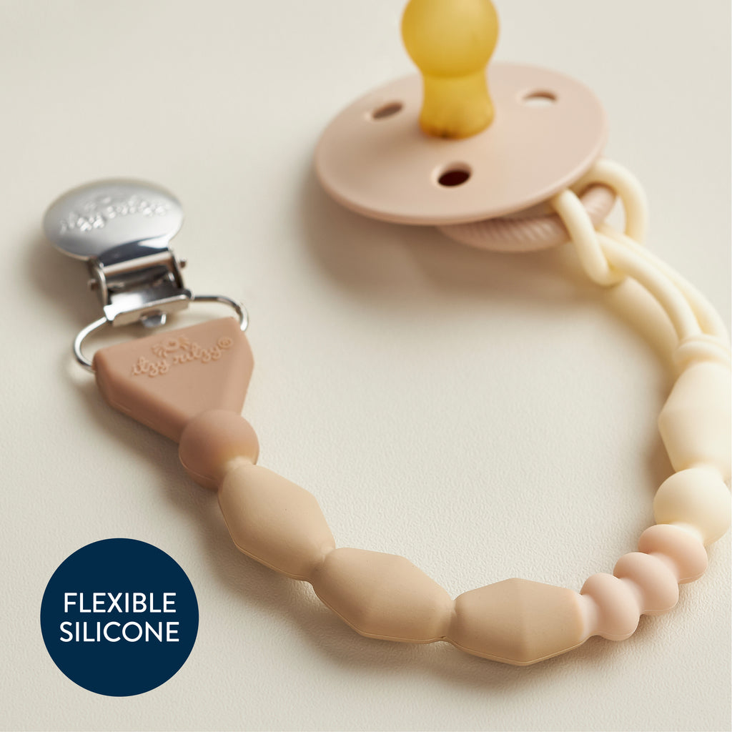 Sweetie Strap™ - Clip for Elegant Beaded Pacifier
