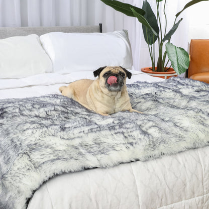 PupProtector™ Luxe Extra-Soft Waterproof Bed Runner with Arctic Fox Design