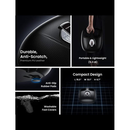 Massaggiatore per piedi Shiatsu compatto completa il relax a portata di mano