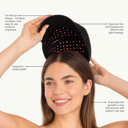 Casquette LED Professionnelle à Lumière Rouge pour un Effet Visuel Impressionnant