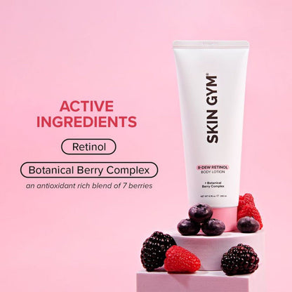 R-Dew Retinol Körperlotion für straffe und glatte Haut