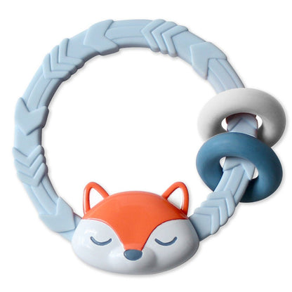 Ritzy Rattle® with Teething Rings - The Perfect Toy for Fun and Teething Joy