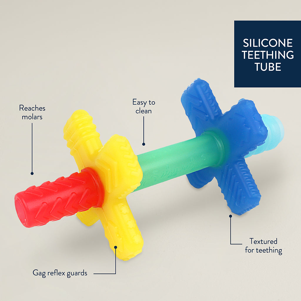 Teensy Tube™ Soothing Teether for Happy Healthy Chewing