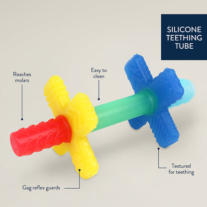 Teensy Tube™ Soothing Teether for Happy Healthy Chewing