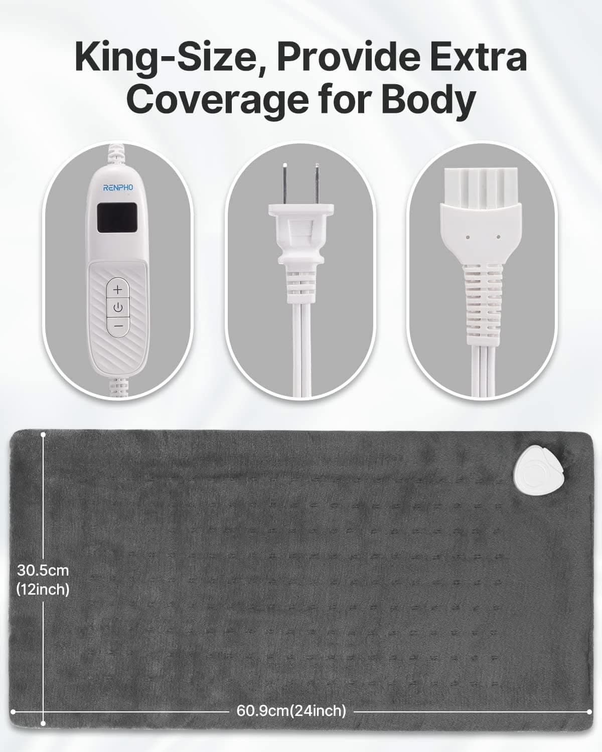 Coussin chauffant relaxant pour soulagement rapide et conforto durable