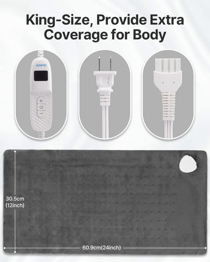 Coussin chauffant relaxant pour soulagement rapide et conforto durable