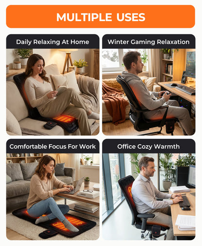 Everrest 3-Zone Heated Indoor Seat Cushion