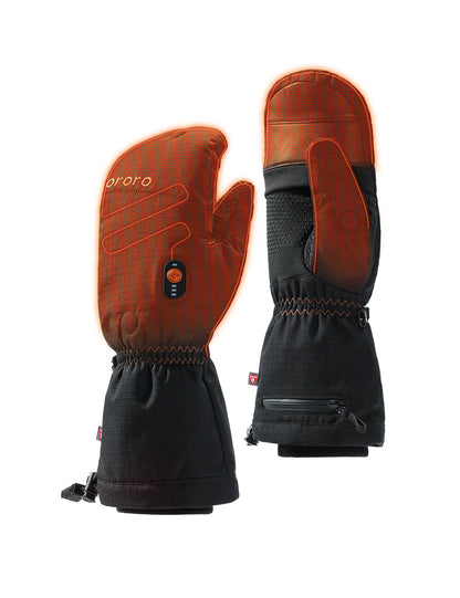 Fargo Heated Flip Top Mittens - Unisex