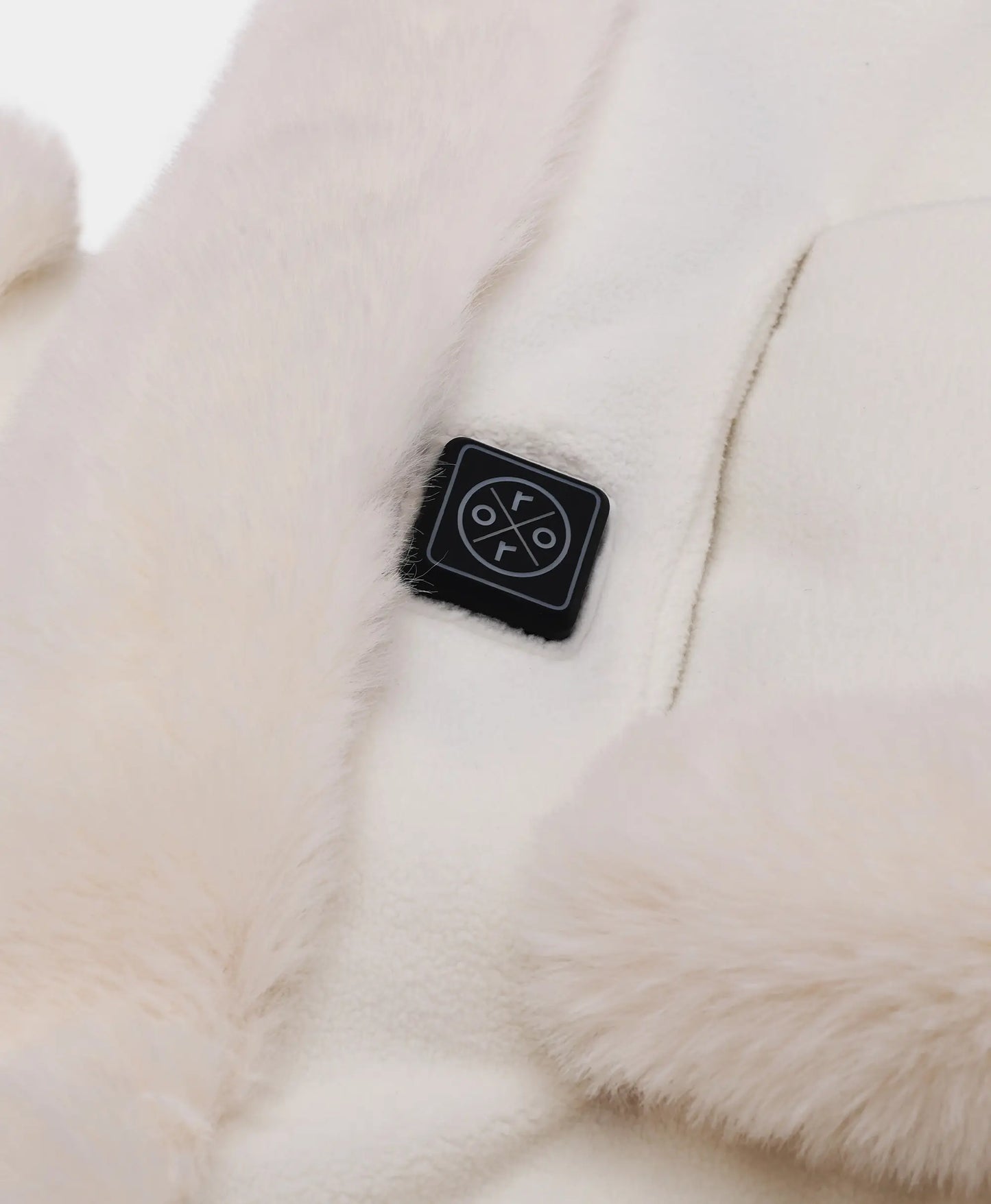 Queen Cove Unisex Heated Faux Fur Fleece Scarf