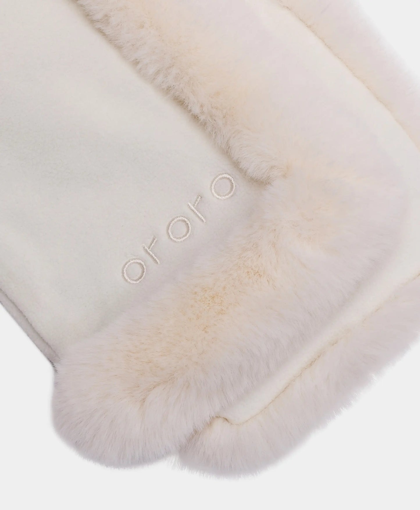Queen Cove Unisex Heated Faux Fur Fleece Scarf