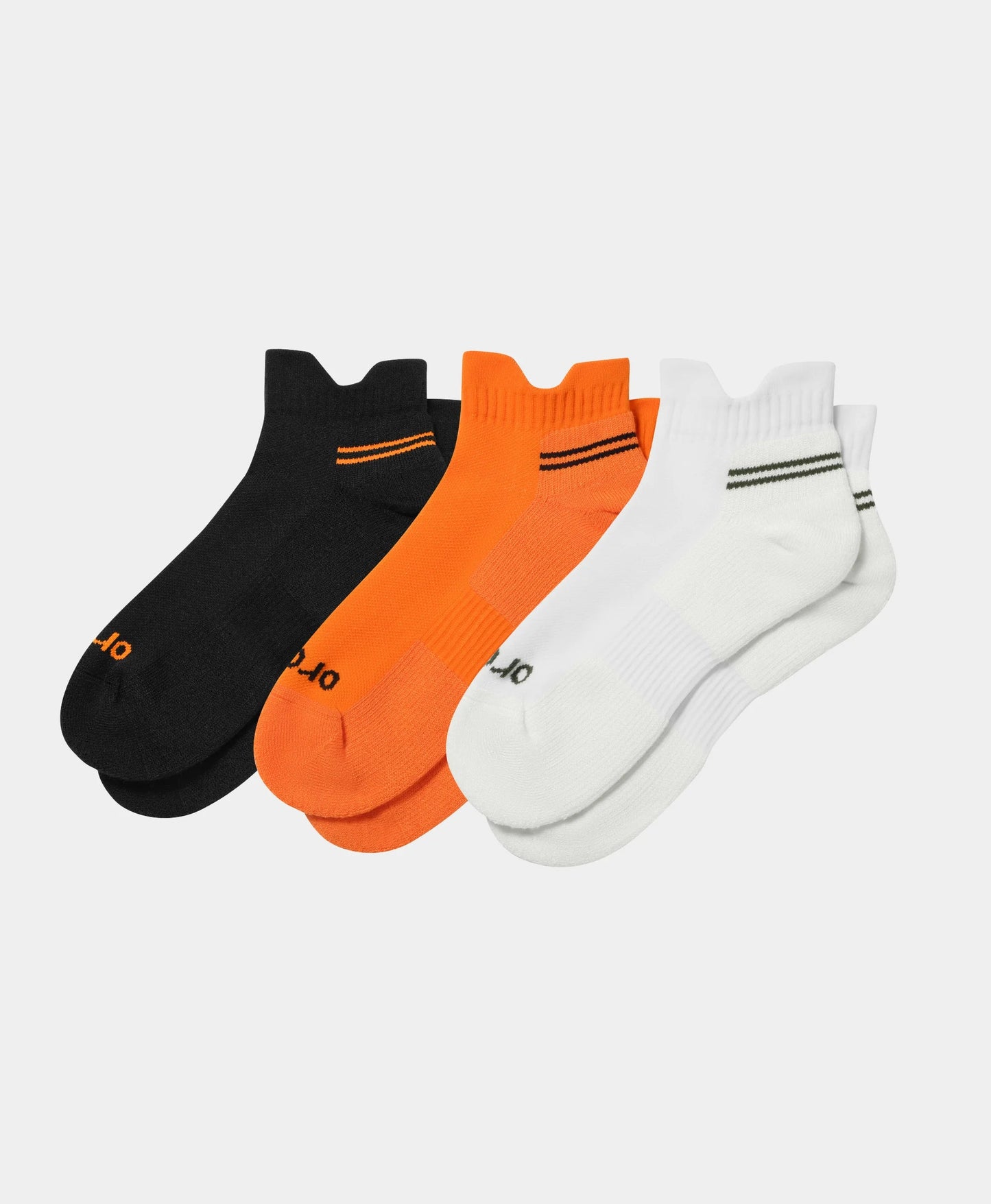 Unisex Wool Blend Ankle Socks 3-Pack