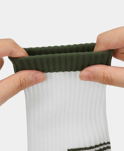 Unisex Wool Blend Mid Crew Socks 3-Pack