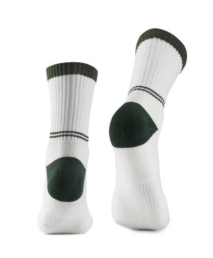Unisex Wool Blend Mid Crew Socks 3-Pack