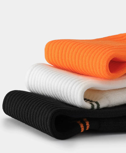 Unisex Wool Blend Mid Crew Socks 3-Pack