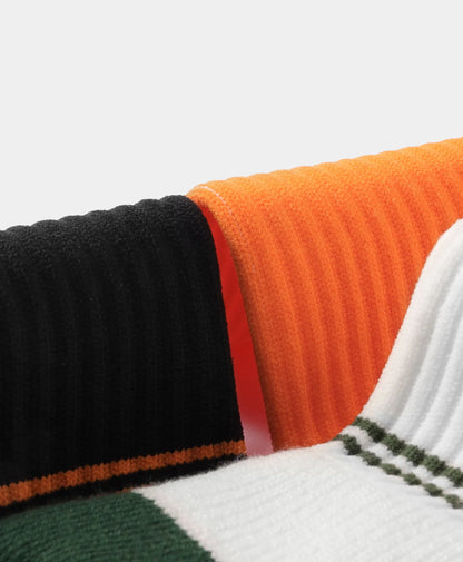 Unisex Wool Blend Mid Crew Socks 3-Pack