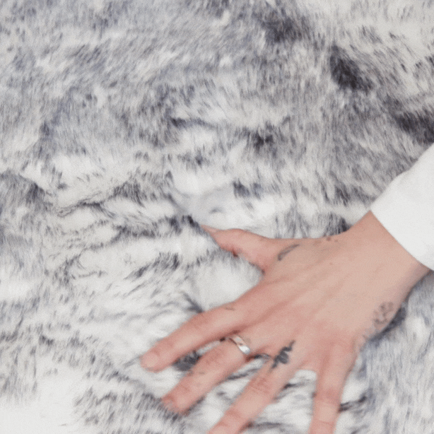 PupProtector™ Luxe Extra-Soft Waterproof Bed Runner with Arctic Fox Design