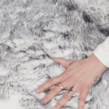 PupProtector™ Luxe Extra-Soft Waterproof Bed Runner with Arctic Fox Design