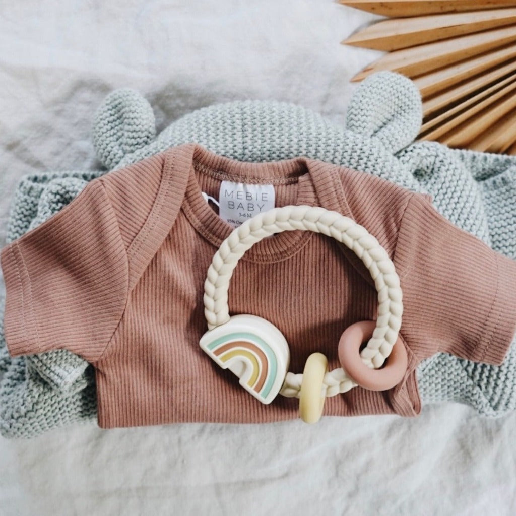 Ritzy Rattle® with Teething Rings - The Perfect Toy for Fun and Teething Joy