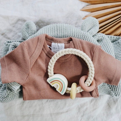 Ritzy Rattle® with Teething Rings - The Perfect Toy for Fun and Teething Joy