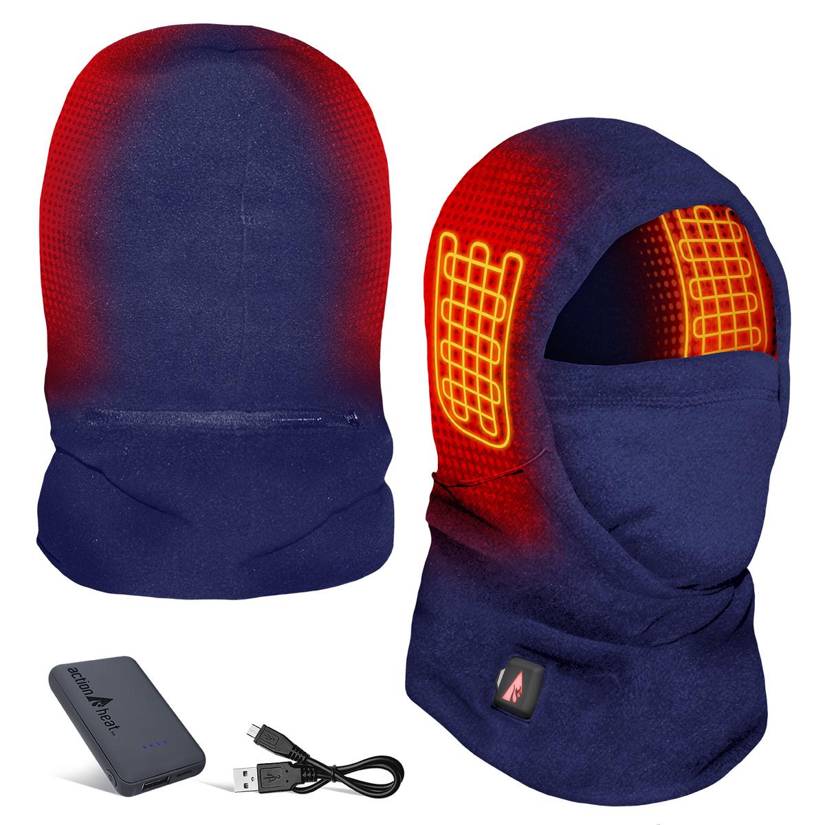 ActionHeat 5V Battery Heated Fleece Balaclava - Back