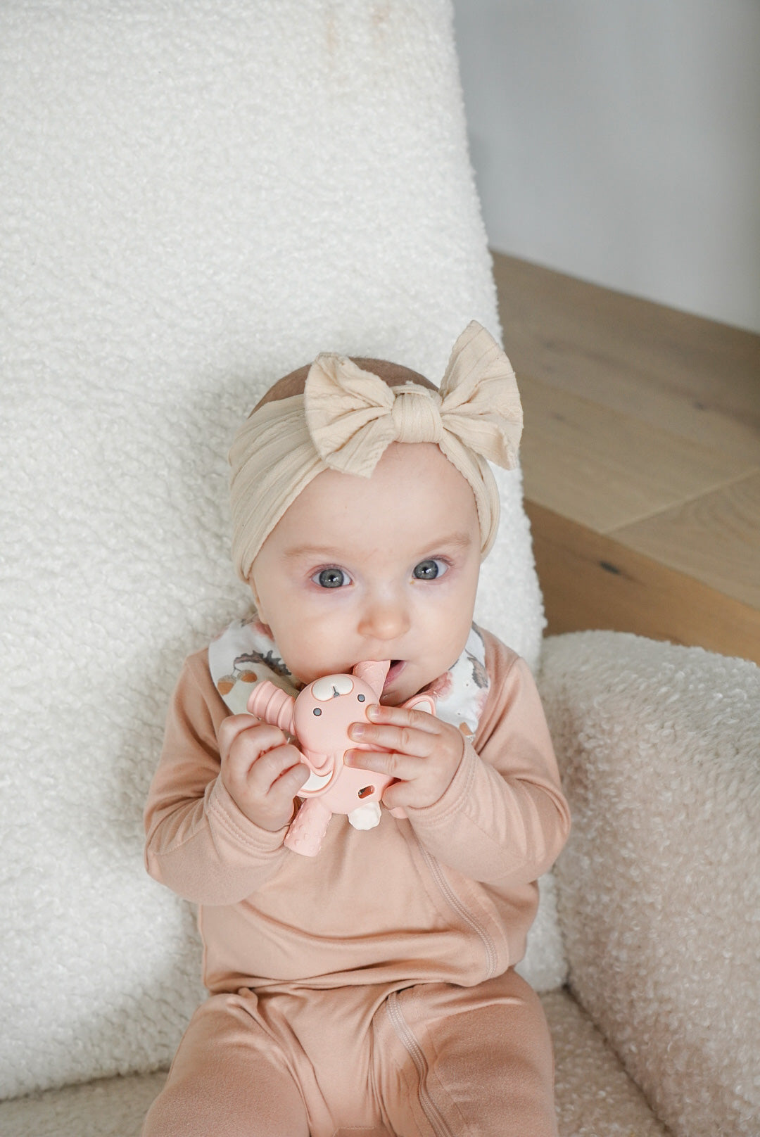 Ritzy Teether™ - Teddy Bear Teething Toy for Babies