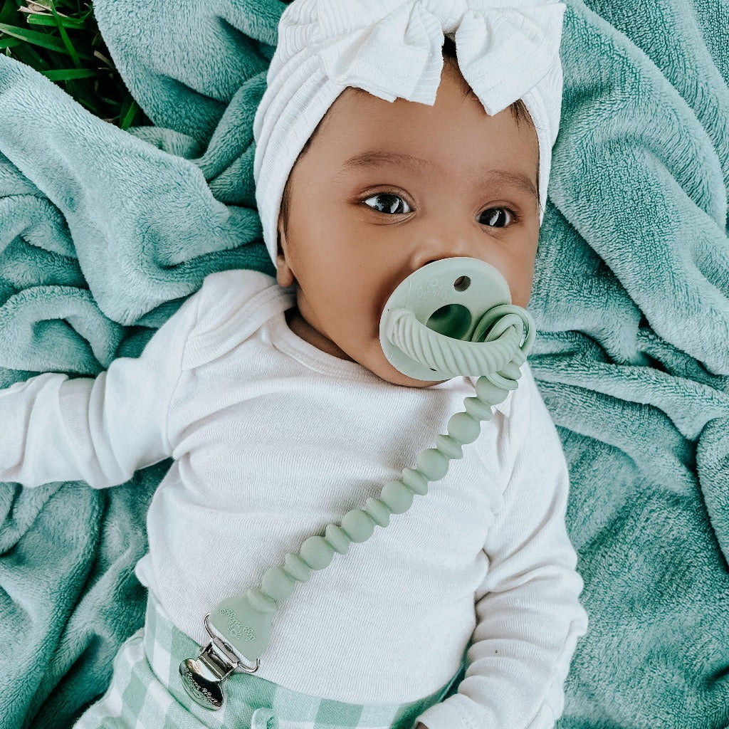 Sweetie Strap™ - Clip for Elegant Beaded Pacifier