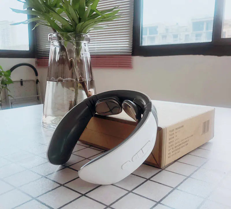 Smart Neck Massager with Pulse Vibration Therapy