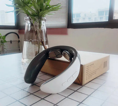 Smart Neck Massager with Pulse Vibration Therapy