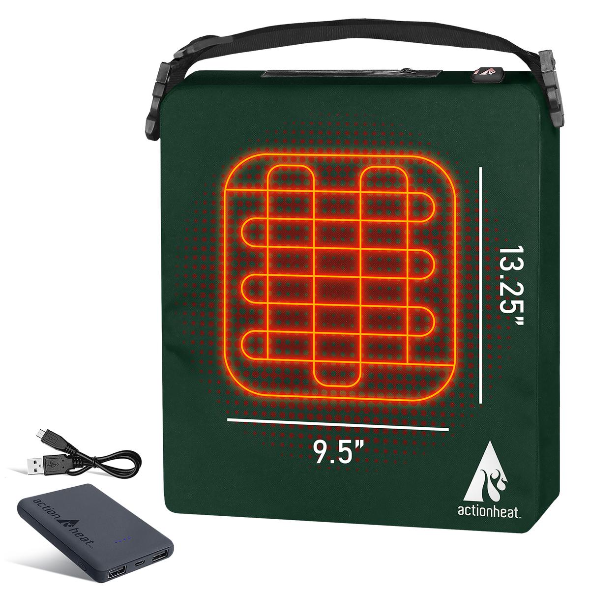 ActionHeat 5V Battery Heated Seat Cushion - Back