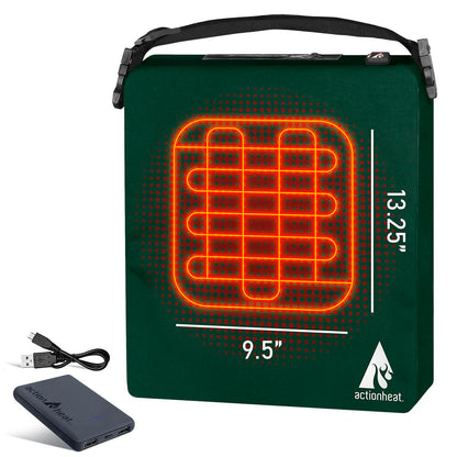 ActionHeat 5V Battery Heated Seat Cushion - Back