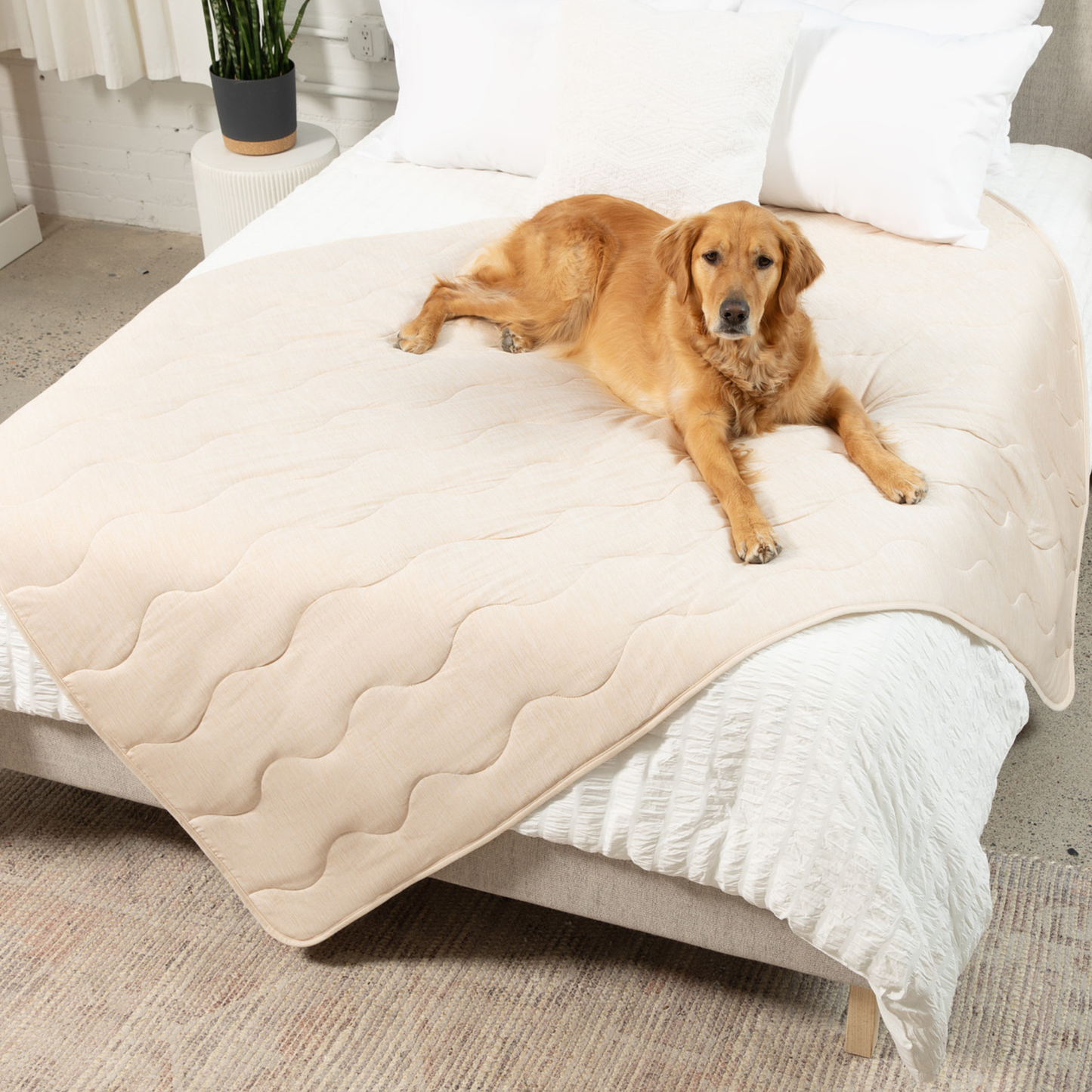 PupChill™ Supreme Cooling Waterproof Blanket - Arctic Sand